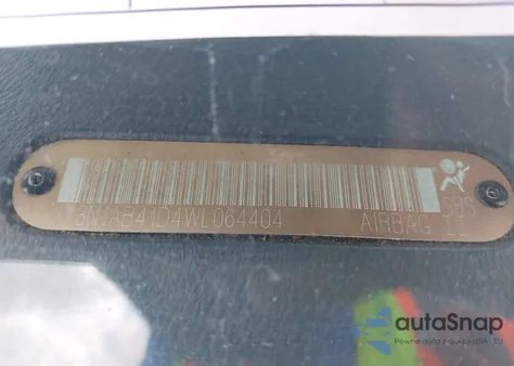 1998 Nissan Sentra Gxe/Xe z USA, uszkodzony, nr VIN 3N1AB41D4WL064404